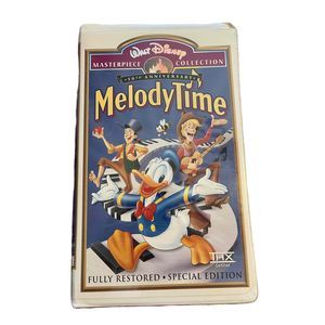 Walt Disney Home Video VHS 50th Anniversary Melody Time Fully Restored